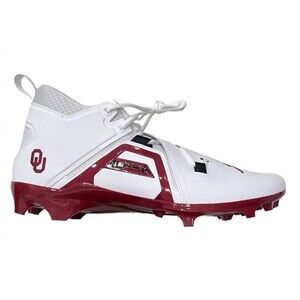 Jordan Alpha Menace Oklahoma Sooners Team Issued Football Cleats Size13 Wide